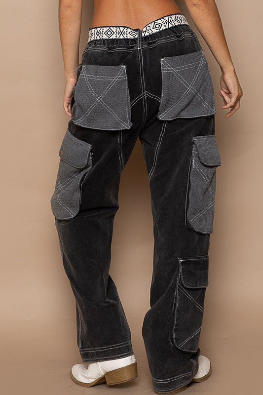 POL Thermal Pocket Cotton Cargo Pants - Roulhac Fashion Boutique