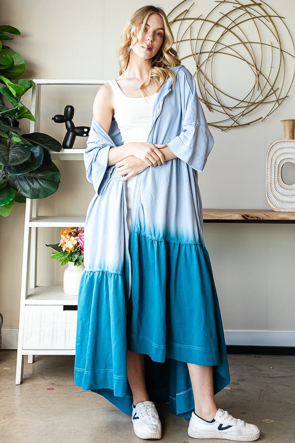 Oli & Hali Short Sleeve Zip Up Hoodie Jacket