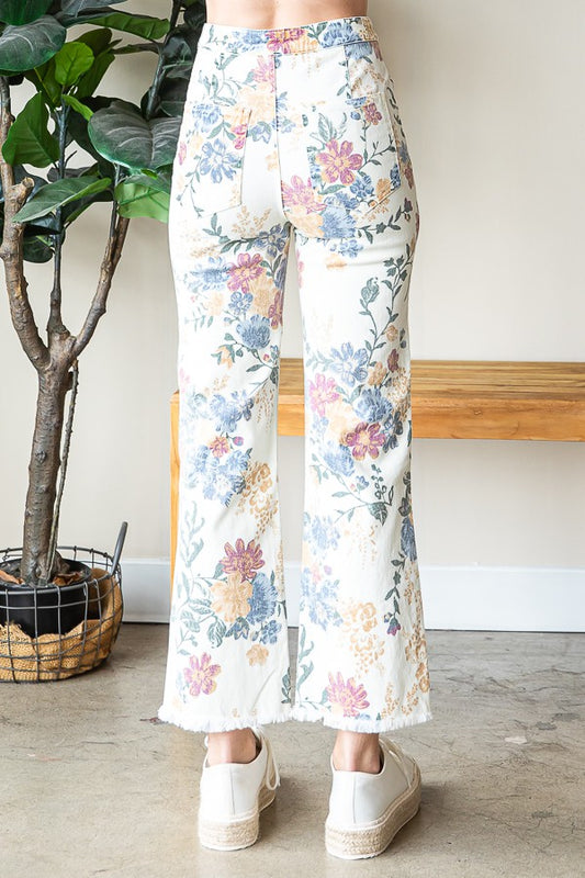 Oli & Hali Printed Relaxed Fit Pants