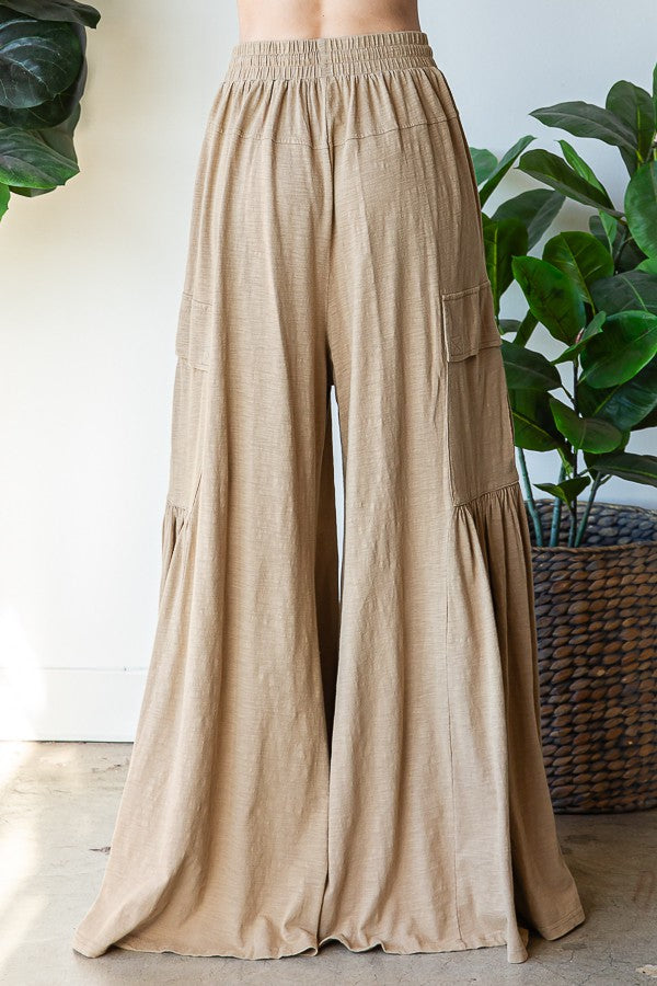 Oli & Hali Washed Knit Relaxed Fit Pants