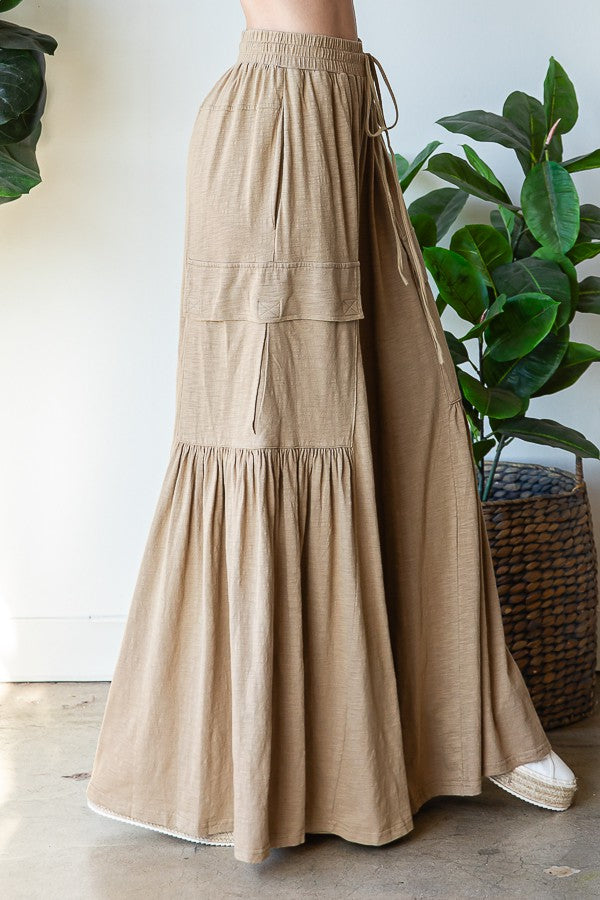 Oli & Hali Washed Knit Relaxed Fit Pants