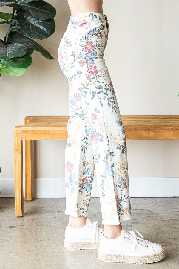 Oli & Hali Printed Relaxed Fit Pants