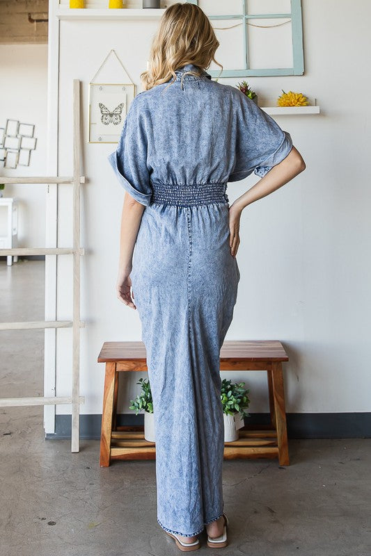 Oli & Hali Eco Friendly Washed Shirt Dress | Roulhac Fashion Boutique