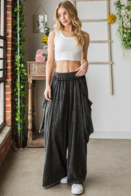 Oli & Hali Mineral Washed Jetty Harem Pants