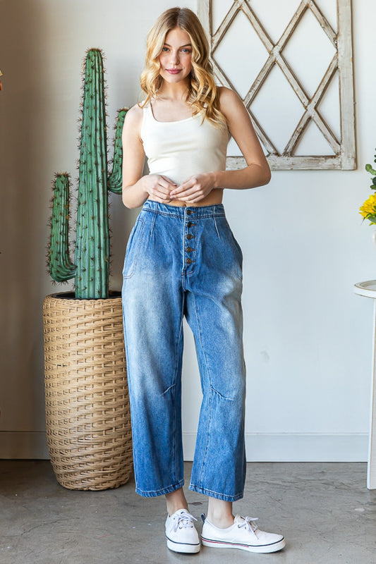 Oli & Hali Baggy Jean Relaxed Fit Pants