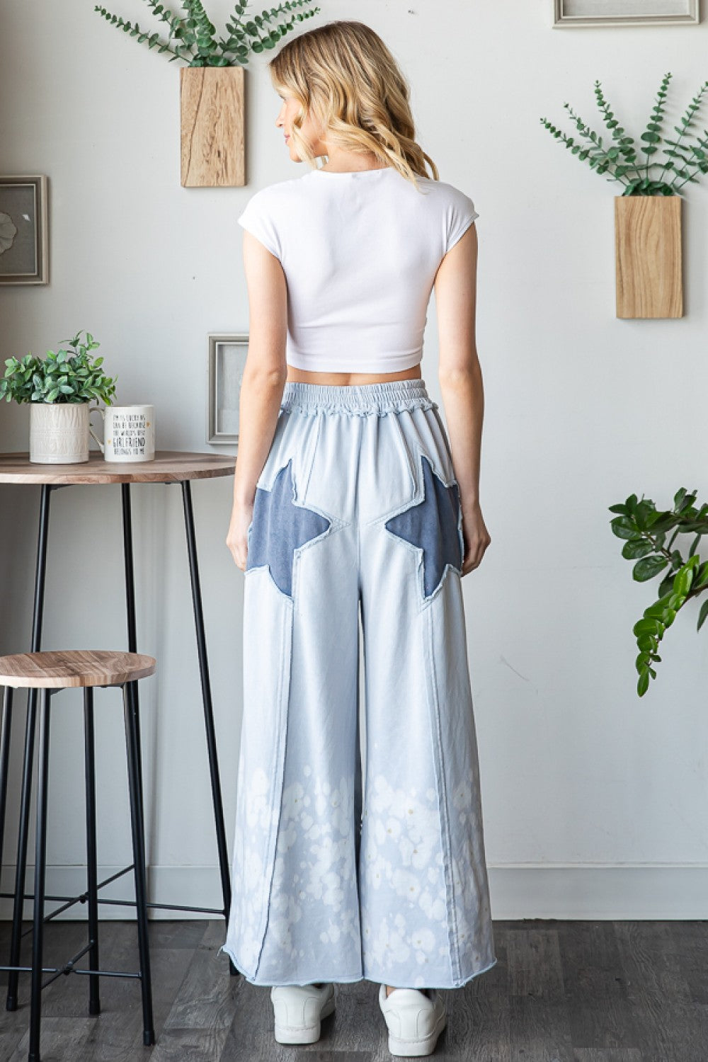 Oli & Hali Washed Star Knit Pants