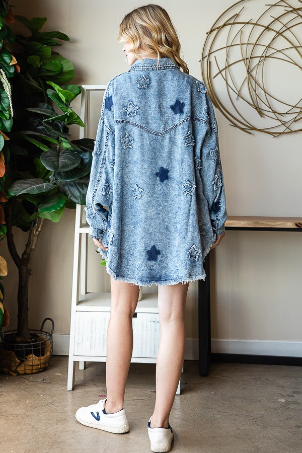 Oli & Hali Washed Star Shirt Top