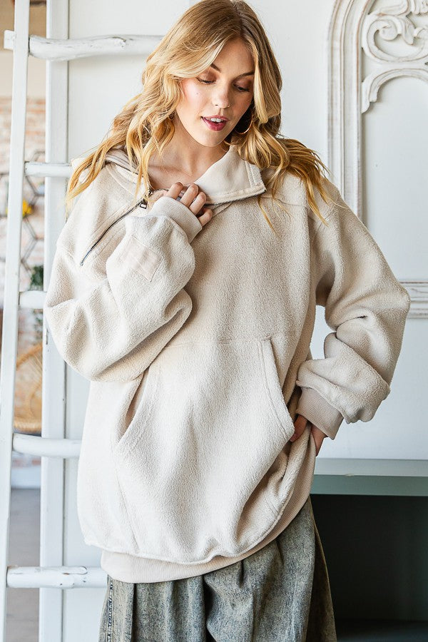 Oli & Hali Unplugged Teddie Bear Hoodie Jacket