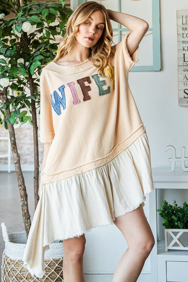 Oli & Hali Mineral Washed Relaxed Fit Top