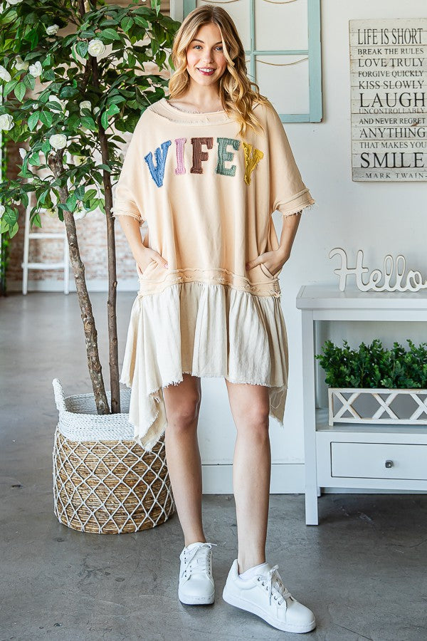 Oli & Hali Mineral Washed Relaxed Fit Top