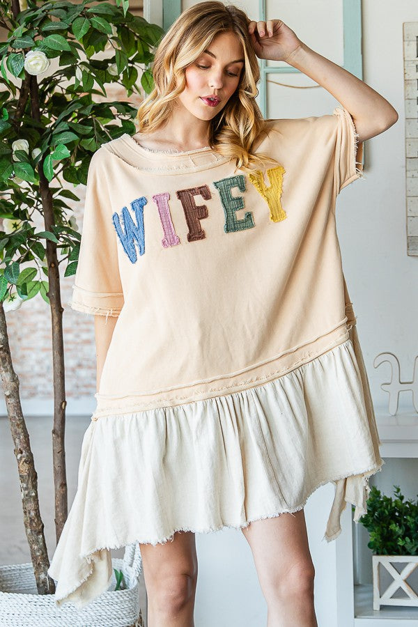 Oli & Hali Mineral Washed Relaxed Fit Top