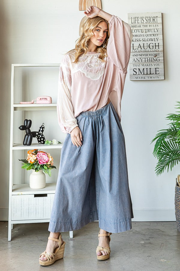 Oli & Hali Embroidered Top