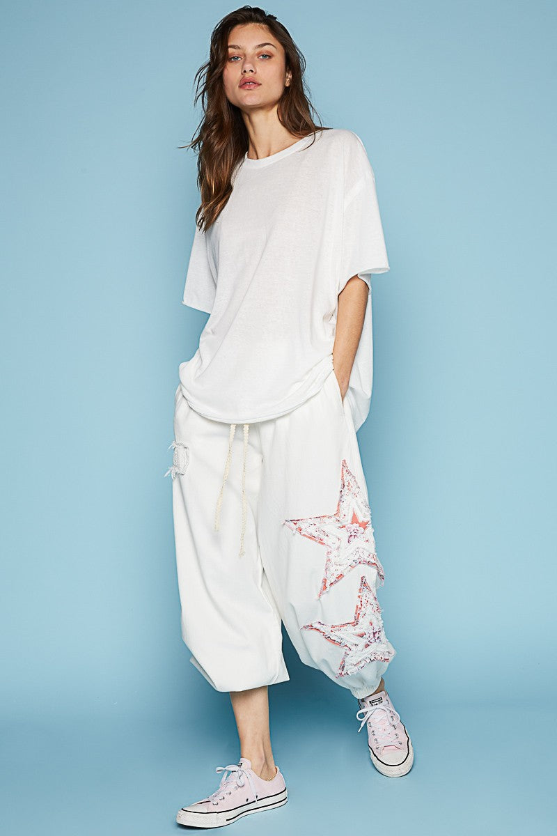 POL Round Neck Short Sleeve Basic Solid Top