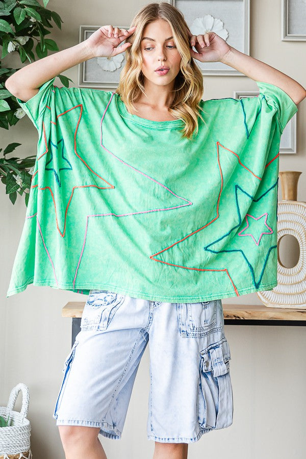 Oli & Hali Star Knit Top