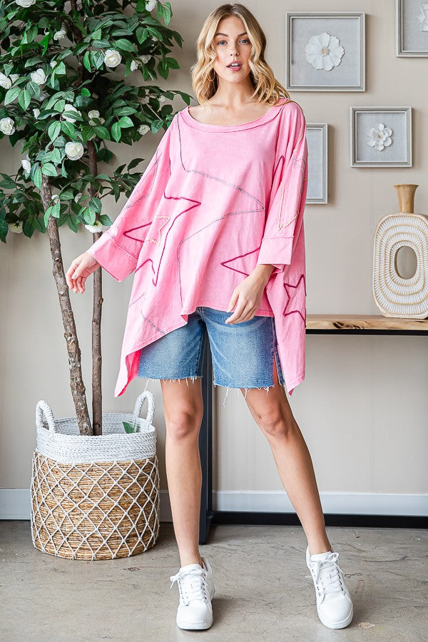 Oli & Hali Star Knit Top