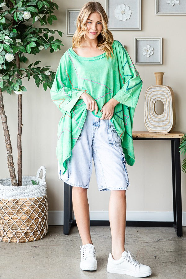 Oli & Hali Star Knit Top