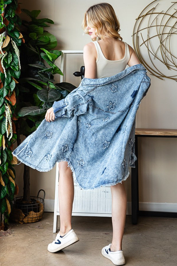 Oli & Hali Washed Star Shirt Top