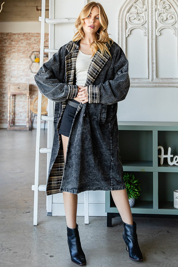 Oli & Hali Mineral Washed Corduroy Jacket