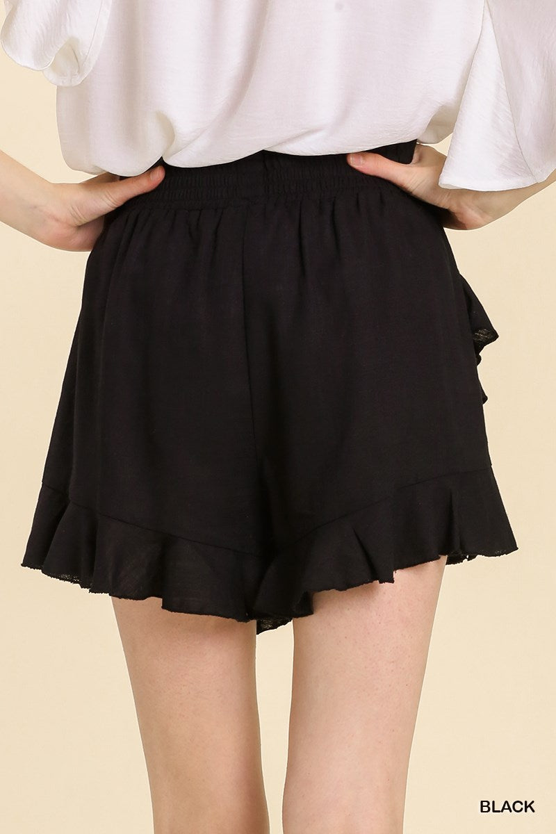 Umgee Linen Blend Skort