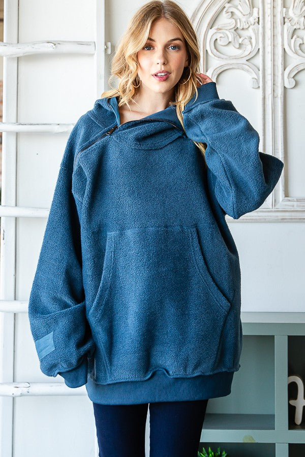 Oli & Hali Unplugged Teddie Bear Hoodie Jacket