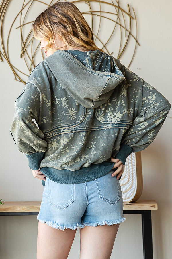 Oli & Hali Printed Jacket Hood Jacket