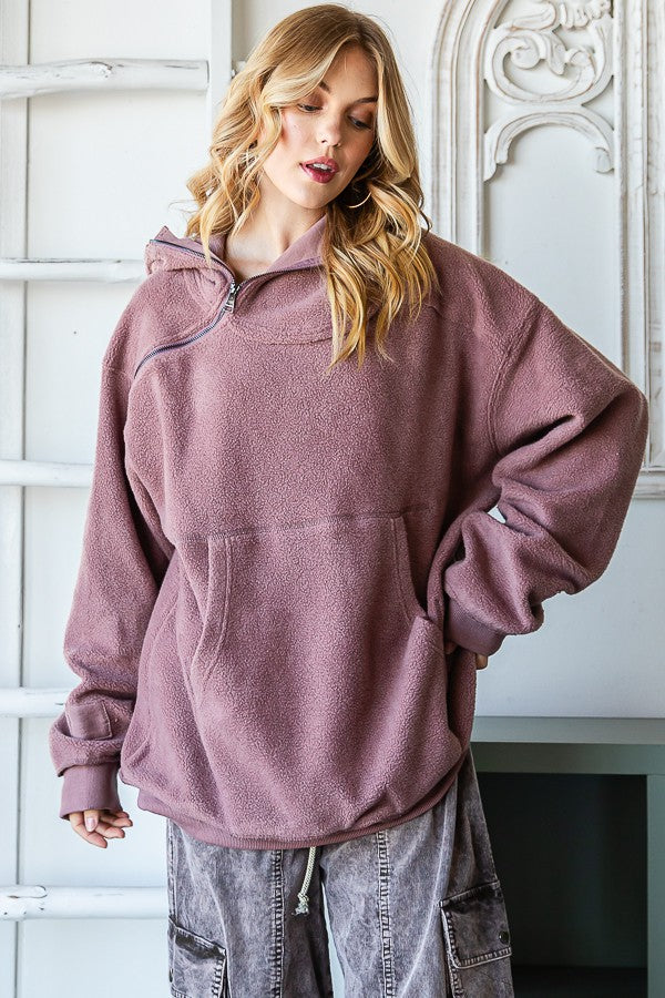 Oli & Hali Unplugged Teddie Bear Hoodie Jacket