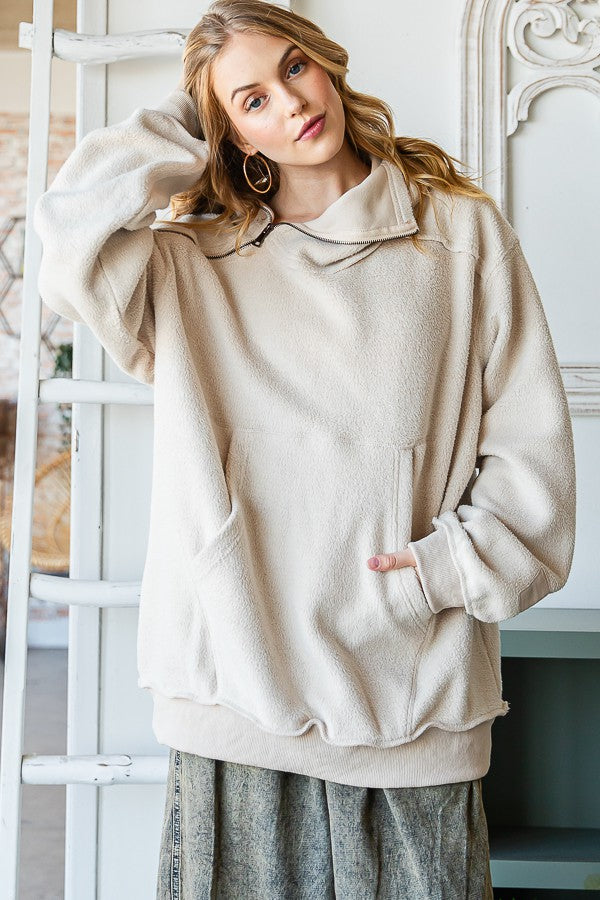 Oli & Hali Unplugged Teddie Bear Hoodie Jacket