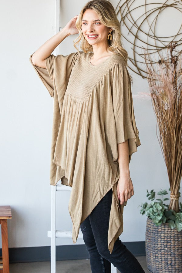 Oli & Hali Mineral Washed Smomcked Square Top