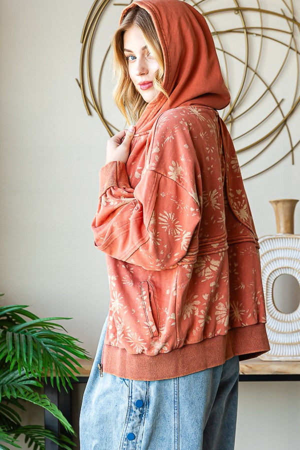 Oli & Hali Printed Jacket Hood Jacket