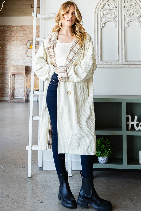 Oli & Hali Mineral Washed Corduroy Jacket