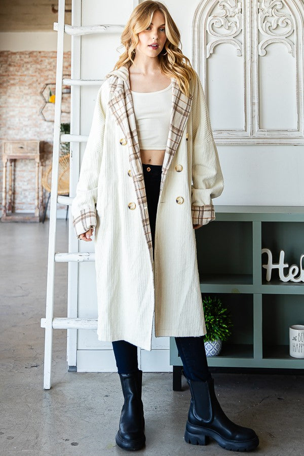 Oli & Hali Mineral Washed Corduroy Jacket