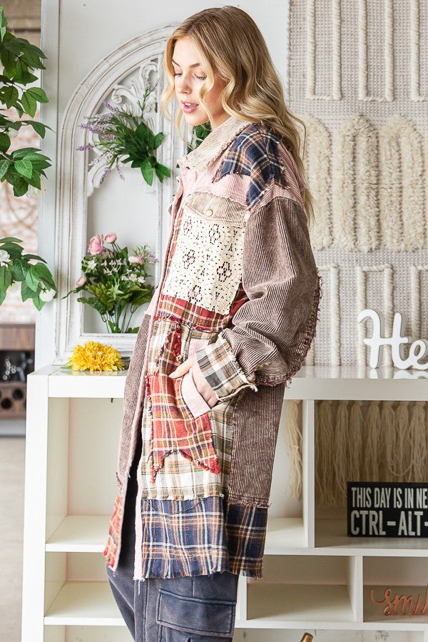 Oli & Hali Star Corduroy Jacket