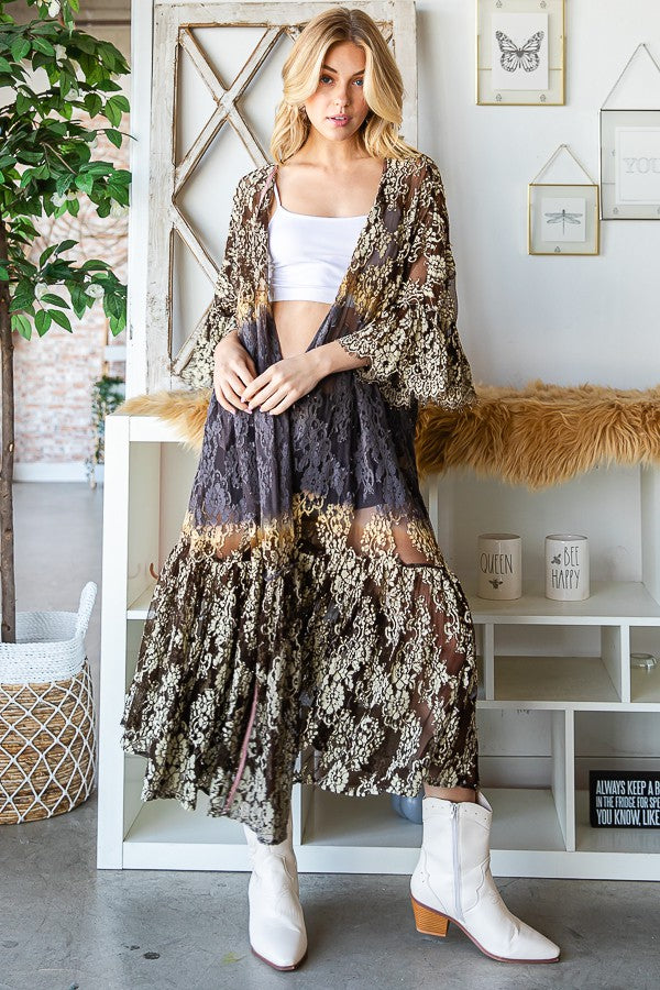 Oli & Hali Washed Patch Detail Pullover Hoodie Jacket