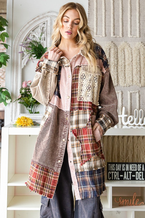 Oli & Hali Star Corduroy Jacket